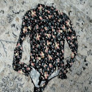 Floral bodysuit